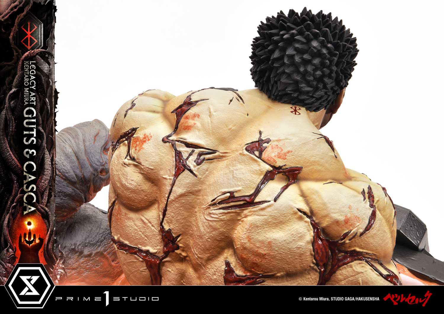 Legacy Art "Kentaro Miura" Berserk Guts & Casca Bonus Version