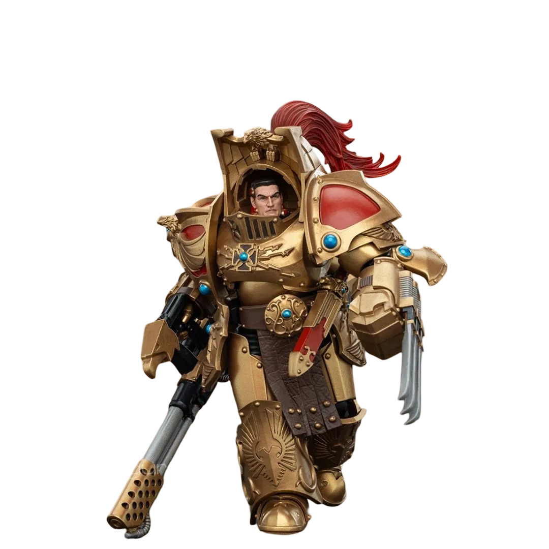JOYTOY Legio Custodes Aquilon Terminator Squad Aquilon with Infernus Firepike | 6927054400768