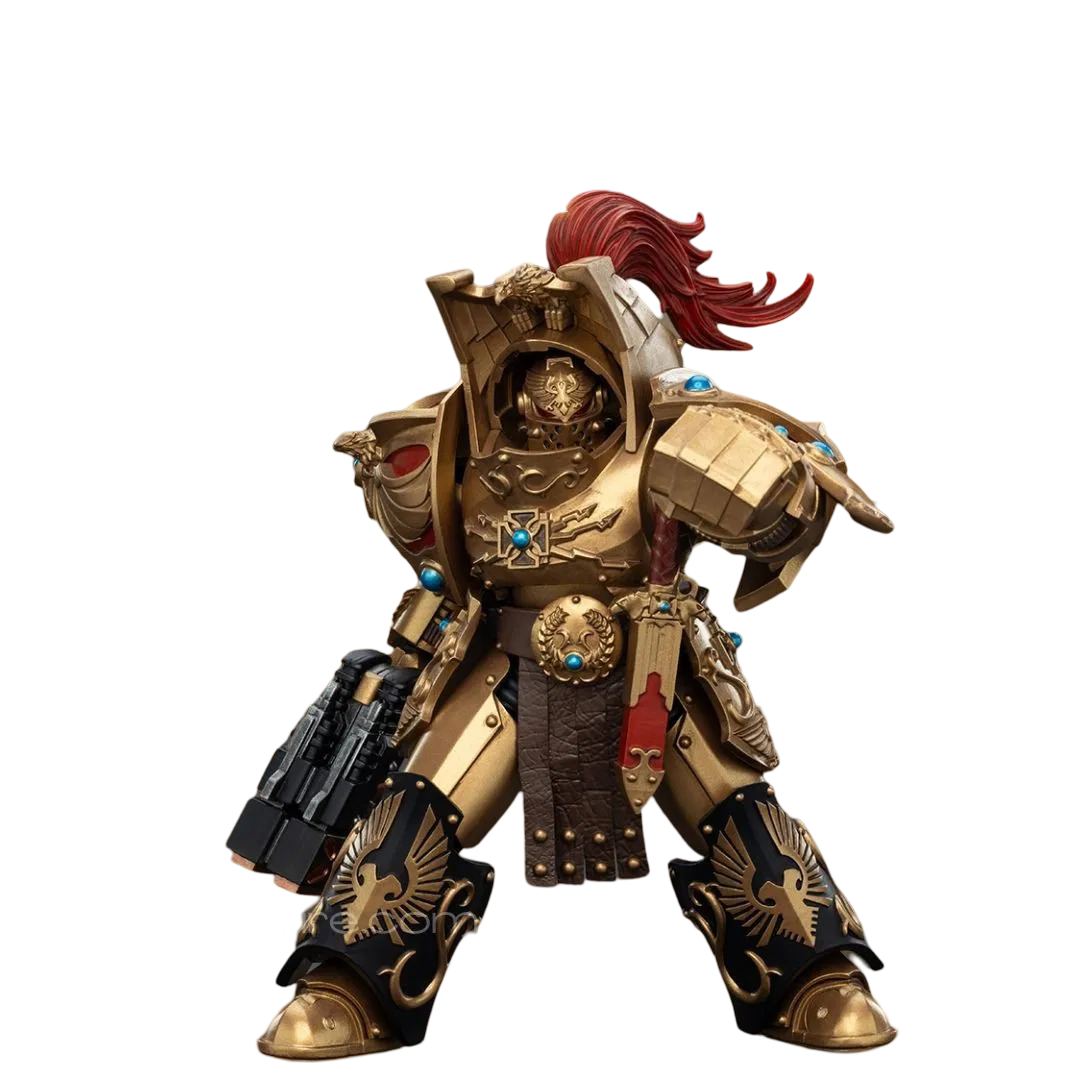 JOYTOY Legio Custodes Aquilon Terminator Squad Aquilon with twin-linked Adrathic Destructor | 6927054400751