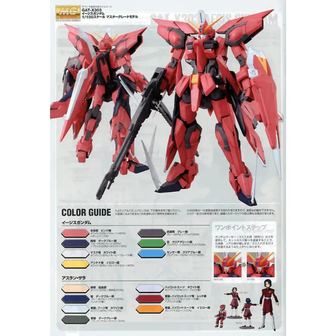 MG 1/100 Aegis Gundam | 4573102629074