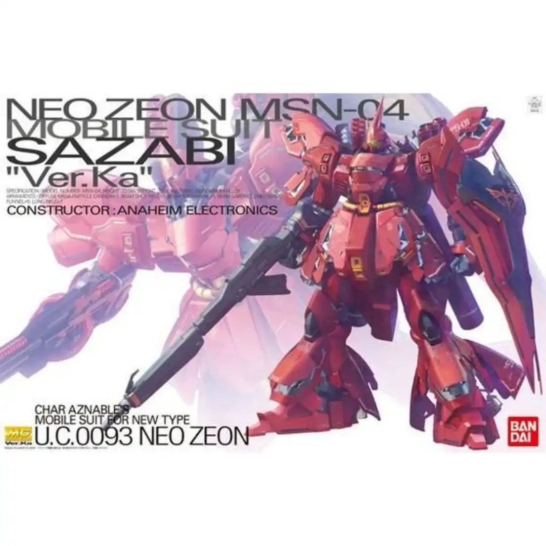 MG 1/100 MSN-04 Sazabi Ver.Ka | 4573102554574