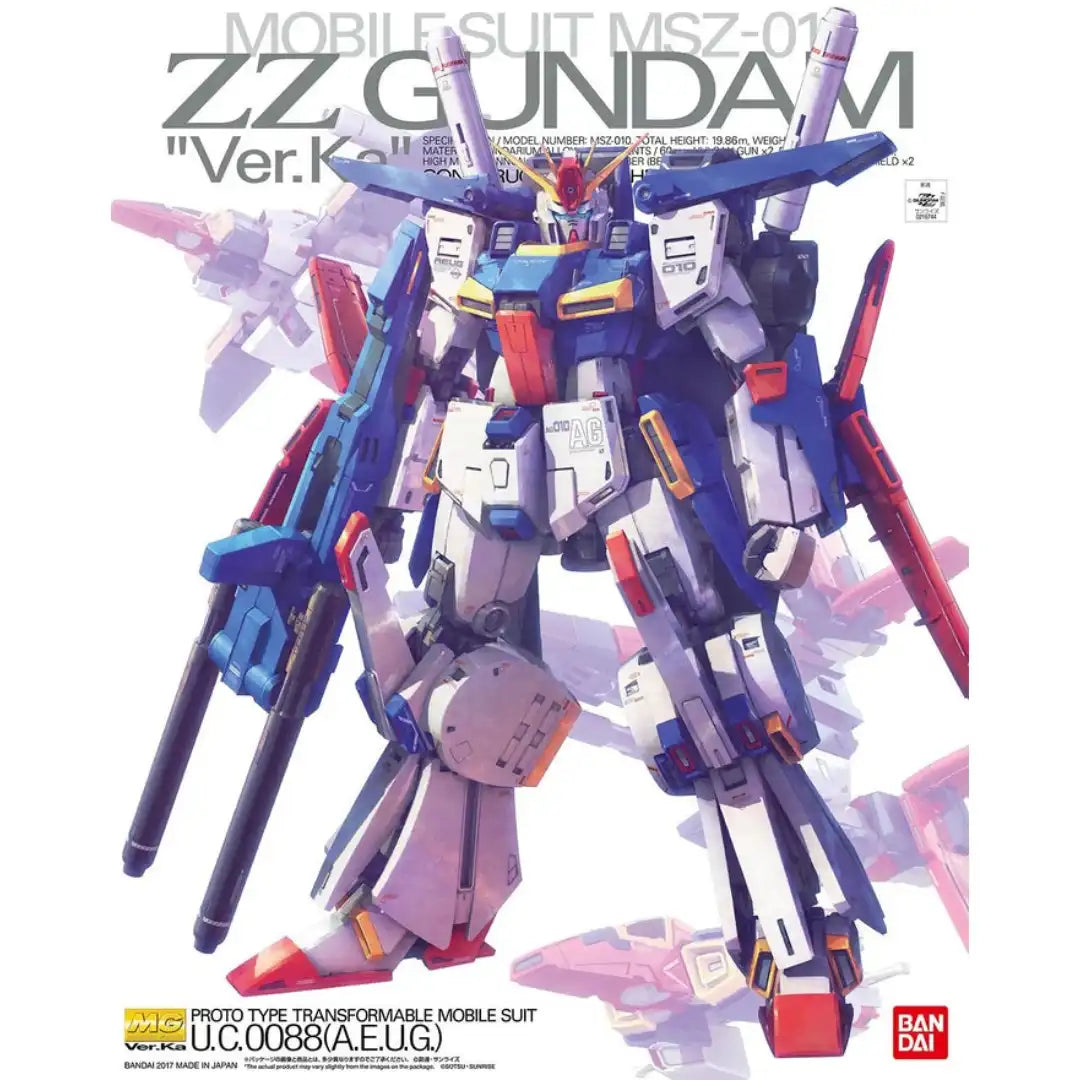 MG 1/100 ZZ Gundam Ver.Ka | 4573102631510