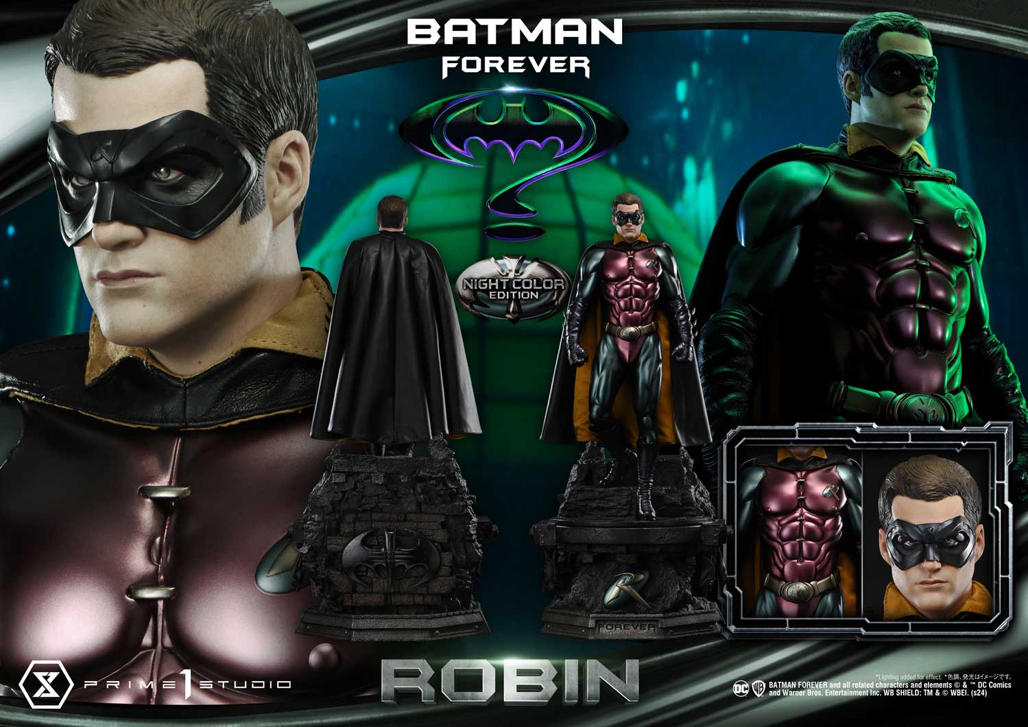 Museum Masterline Batman Forever (Film) Robin Night Color Edition