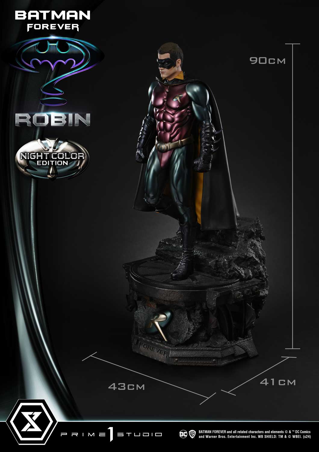 Museum Masterline Batman Forever (Film) Robin Night Color Edition