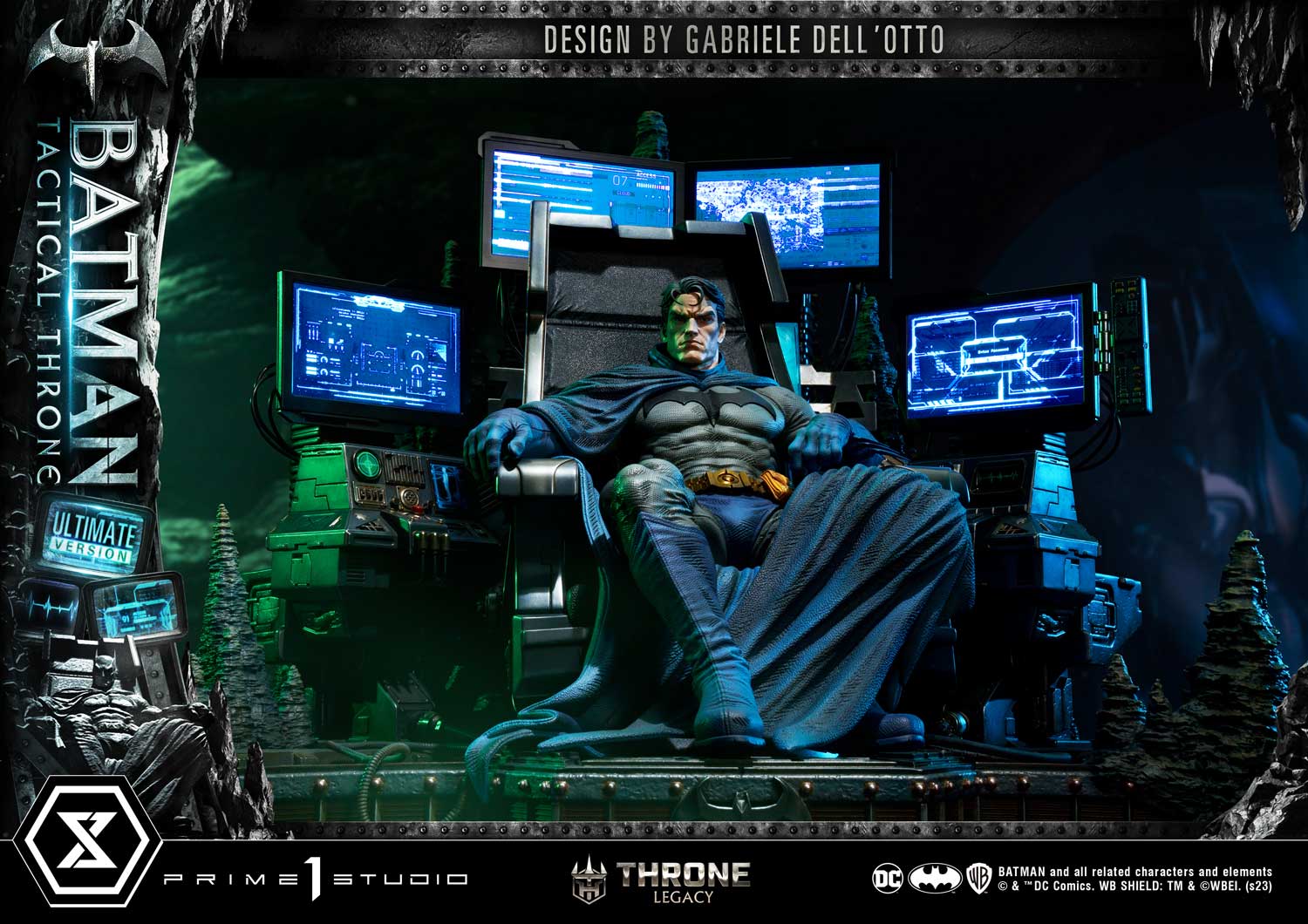 Throne Legacy Batman (Comics) Batman Tactical Throne "Design by Gabriele Dell'Otto" Ultimate Bonus Version
