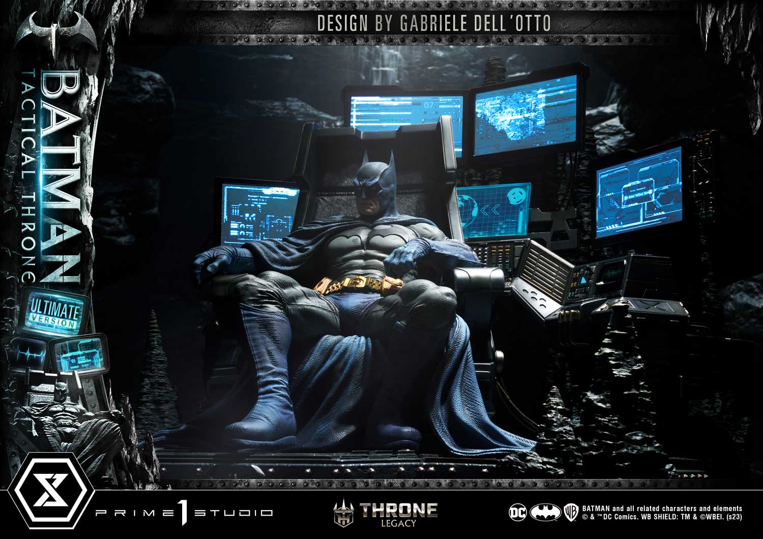 Throne Legacy Batman (Comics) Batman Tactical Throne "Design by Gabriele Dell'Otto" Ultimate Bonus Version