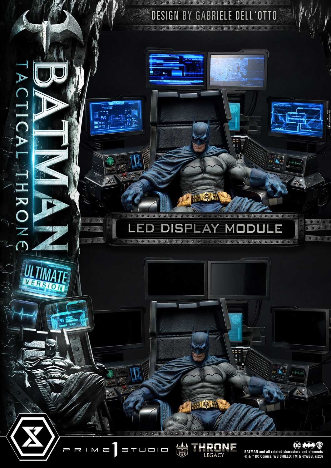 Throne Legacy Batman (Comics) Batman Tactical Throne "Design by Gabriele Dell'Otto" Ultimate Bonus Version