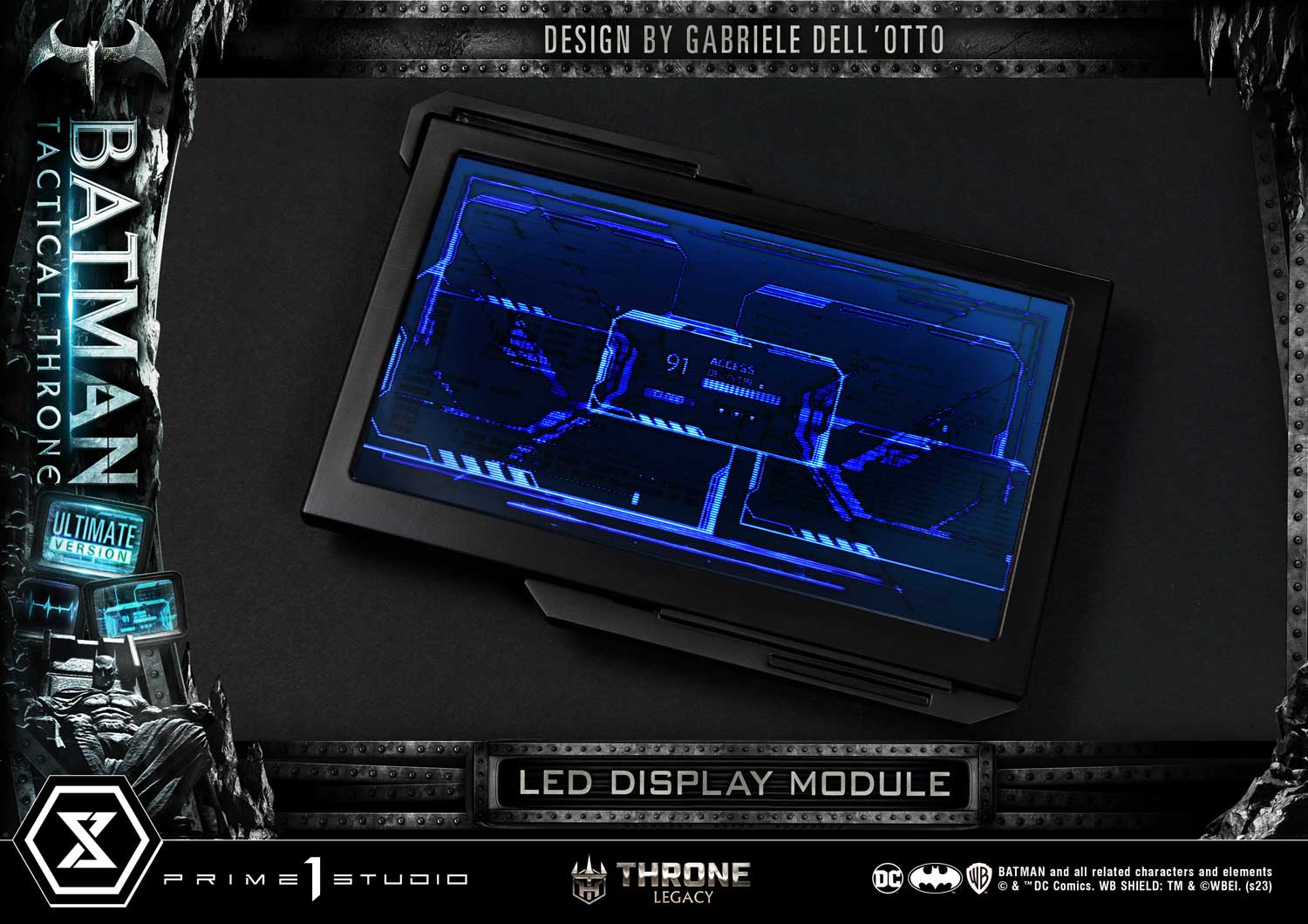 Throne Legacy Batman (Comics) Batman Tactical Throne "Design by Gabriele Dell'Otto" Ultimate Bonus Version