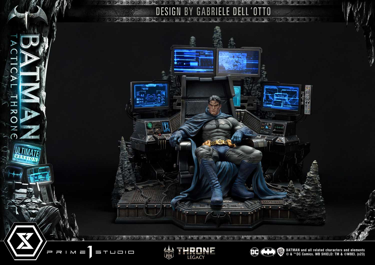 Throne Legacy Batman (Comics) Batman Tactical Throne "Design by Gabriele Dell'Otto" Ultimate Bonus Version