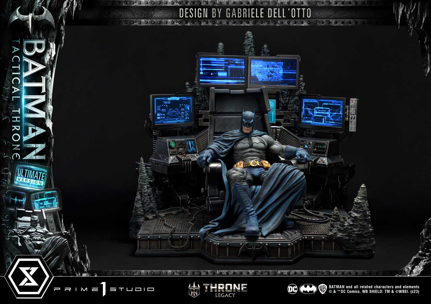Throne Legacy Batman (Comics) Batman Tactical Throne "Design by Gabriele Dell'Otto" Ultimate Bonus Version