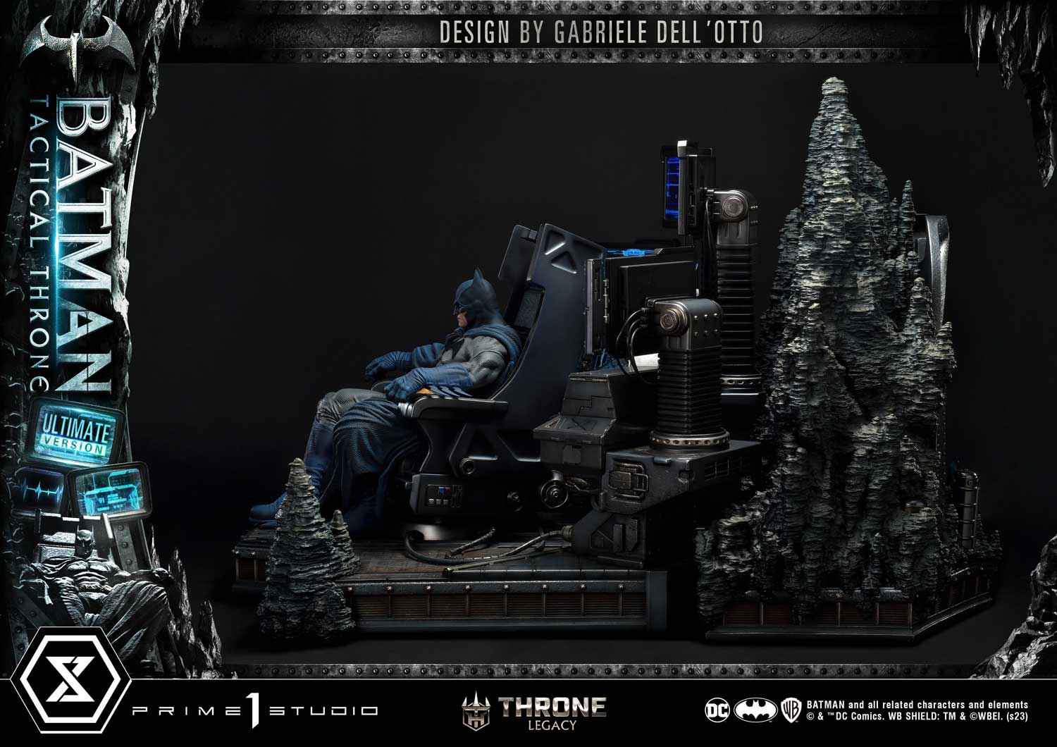 Throne Legacy Batman (Comics) Batman Tactical Throne "Design by Gabriele Dell'Otto" Ultimate Bonus Version