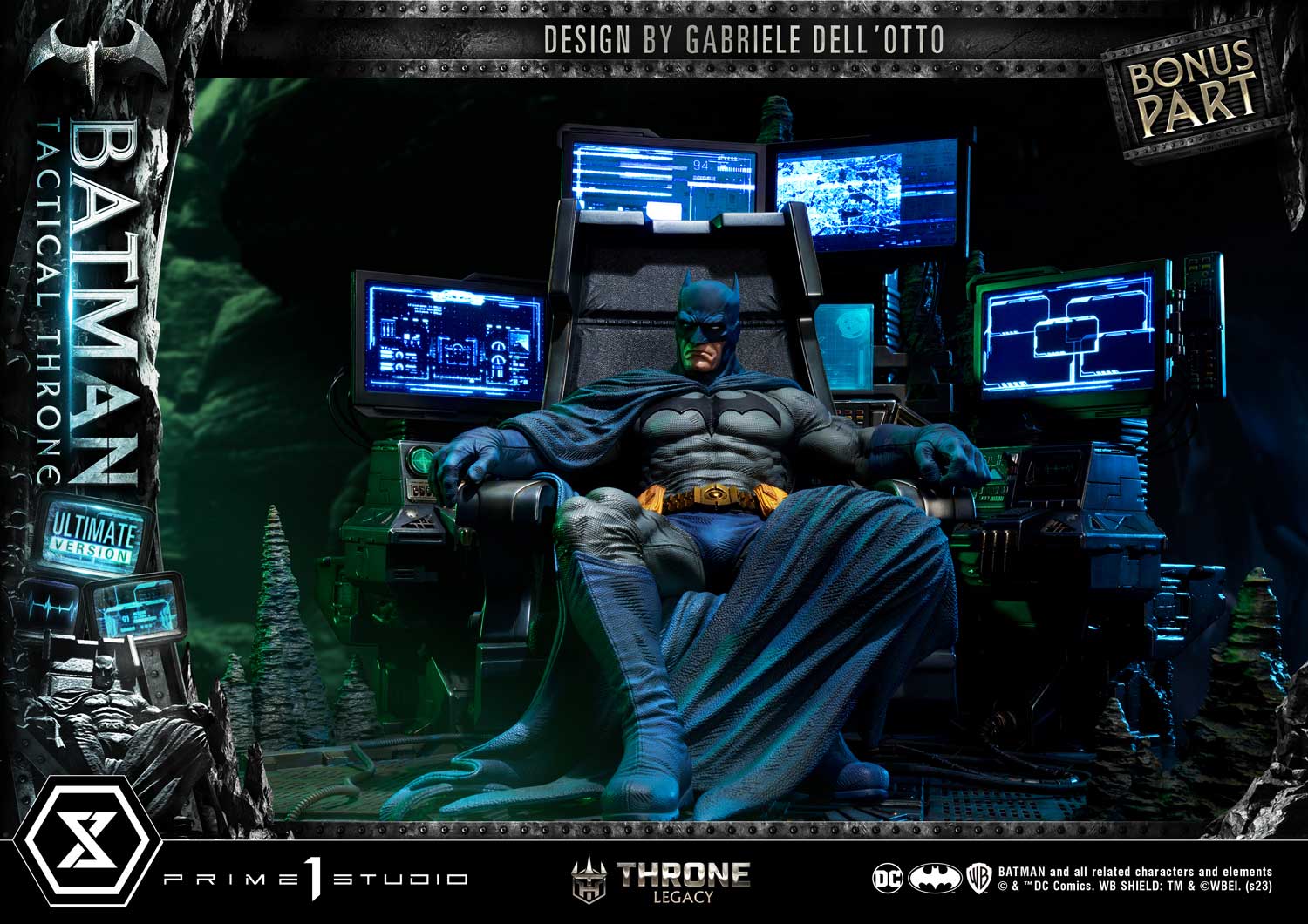 Throne Legacy Batman (Comics) Batman Tactical Throne "Design by Gabriele Dell'Otto" Ultimate Bonus Version