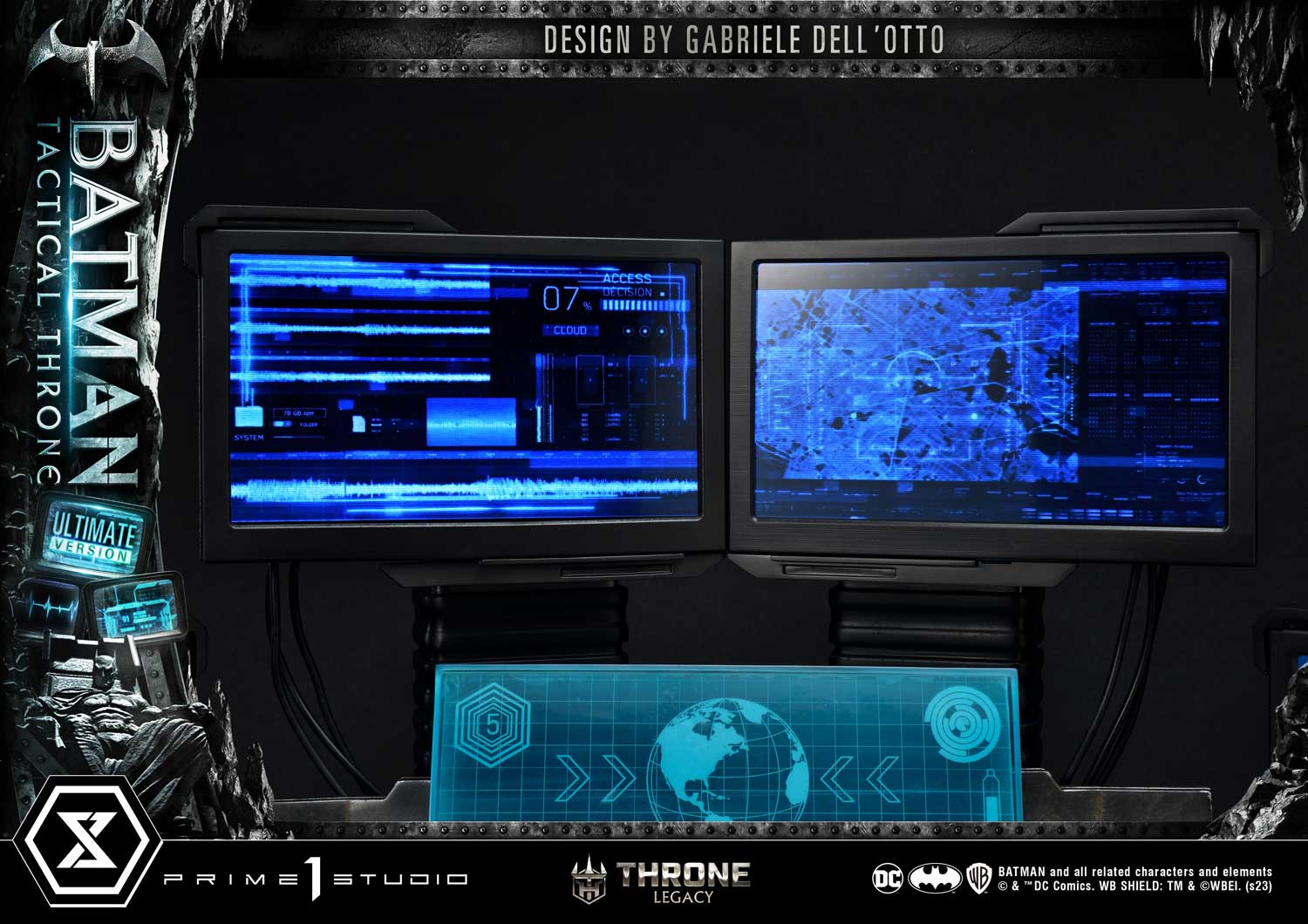 Throne Legacy Batman (Comics) Batman Tactical Throne "Design by Gabriele Dell'Otto" Ultimate Bonus Version