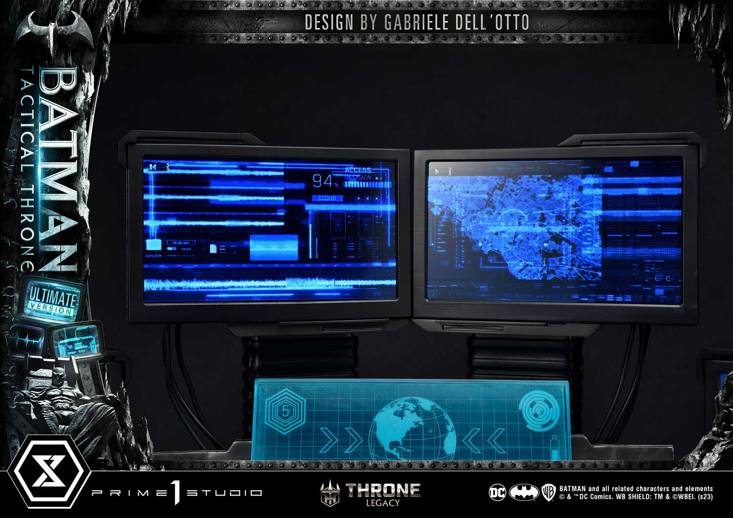 Throne Legacy Batman (Comics) Batman Tactical Throne "Design by Gabriele Dell'Otto" Ultimate Bonus Version