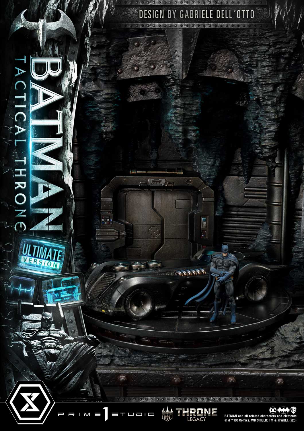 Throne Legacy Batman (Comics) Batman Tactical Throne "Design by Gabriele Dell'Otto" Ultimate Bonus Version