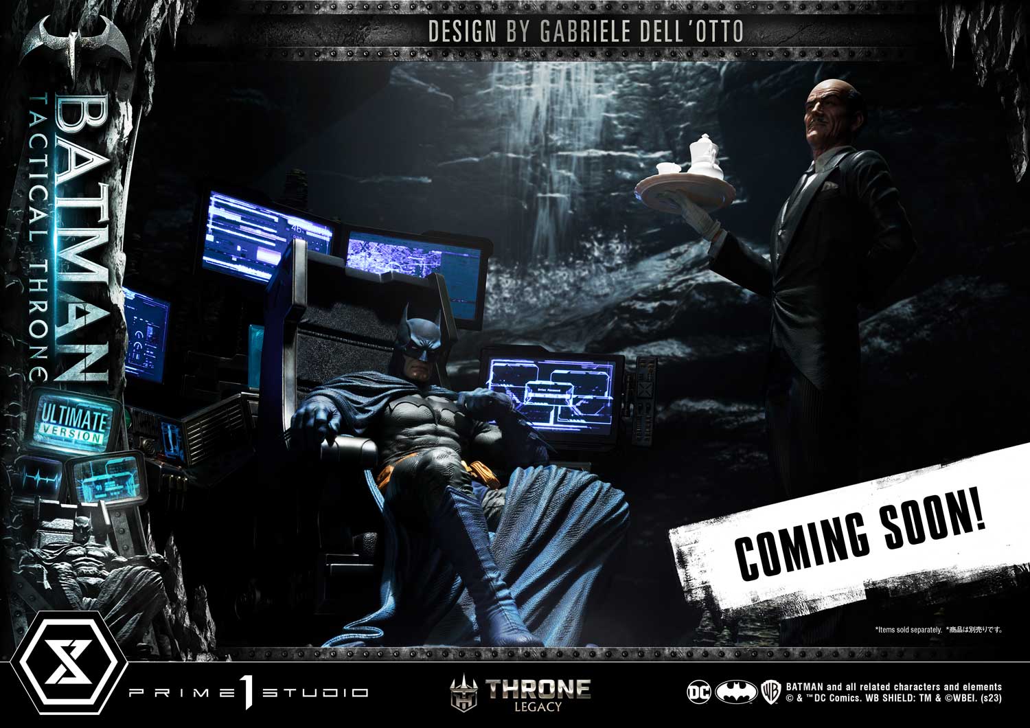 Throne Legacy Batman (Comics) Batman Tactical Throne "Design by Gabriele Dell'Otto" Ultimate Bonus Version