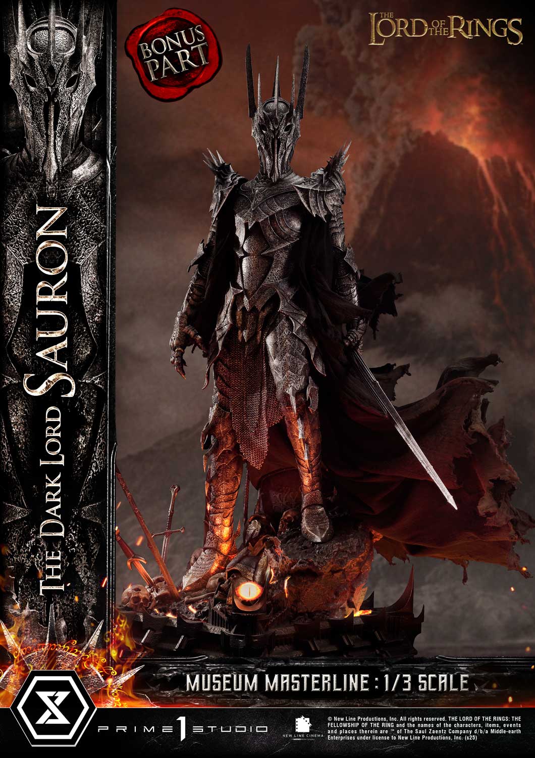 Museum Masterline The Lord of the Rings (Film) The Dark Lord Sauron Bonus Version