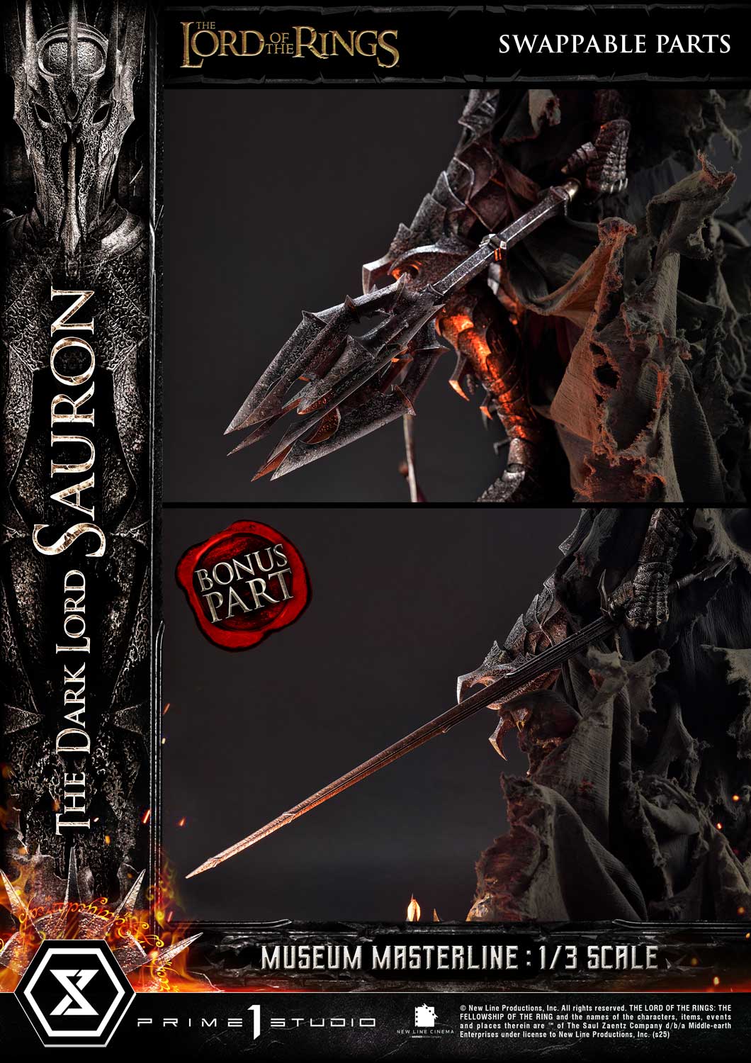 Museum Masterline The Lord of the Rings (Film) The Dark Lord Sauron Bonus Version