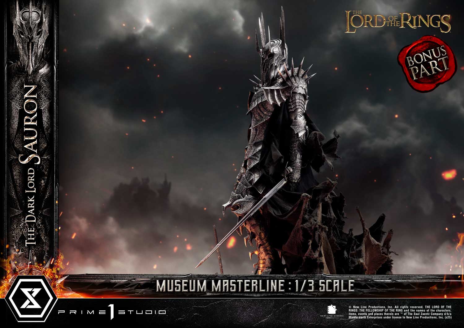 Museum Masterline The Lord of the Rings (Film) The Dark Lord Sauron Bonus Version