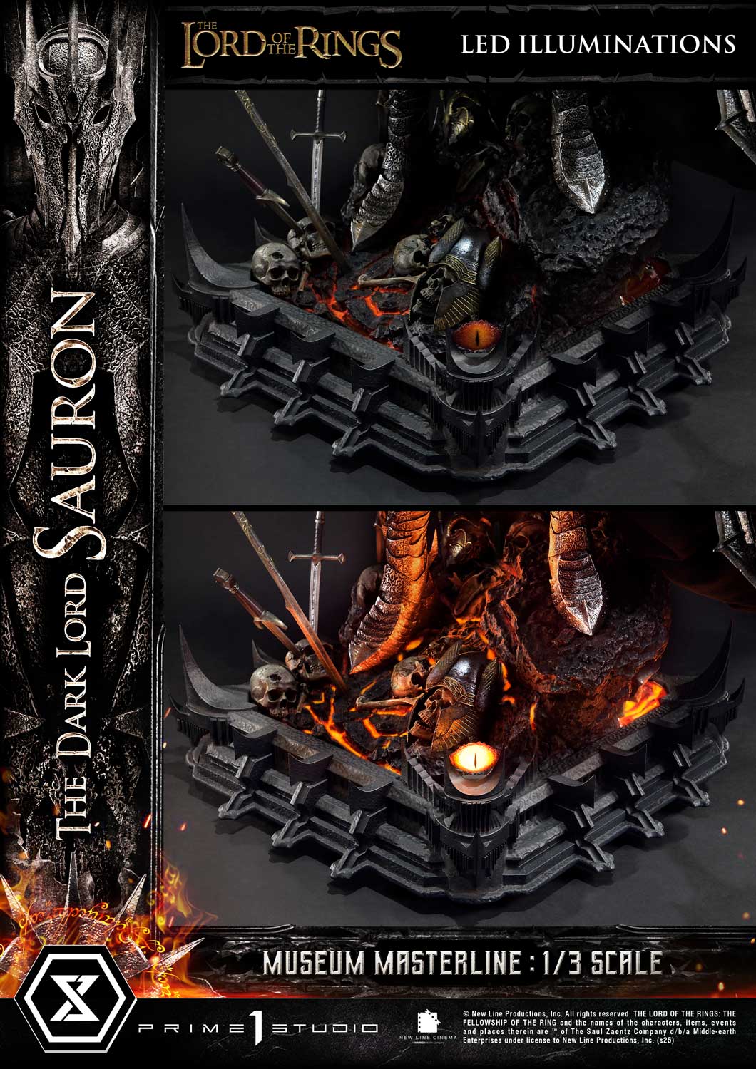 Museum Masterline The Lord of the Rings (Film) The Dark Lord Sauron Bonus Version