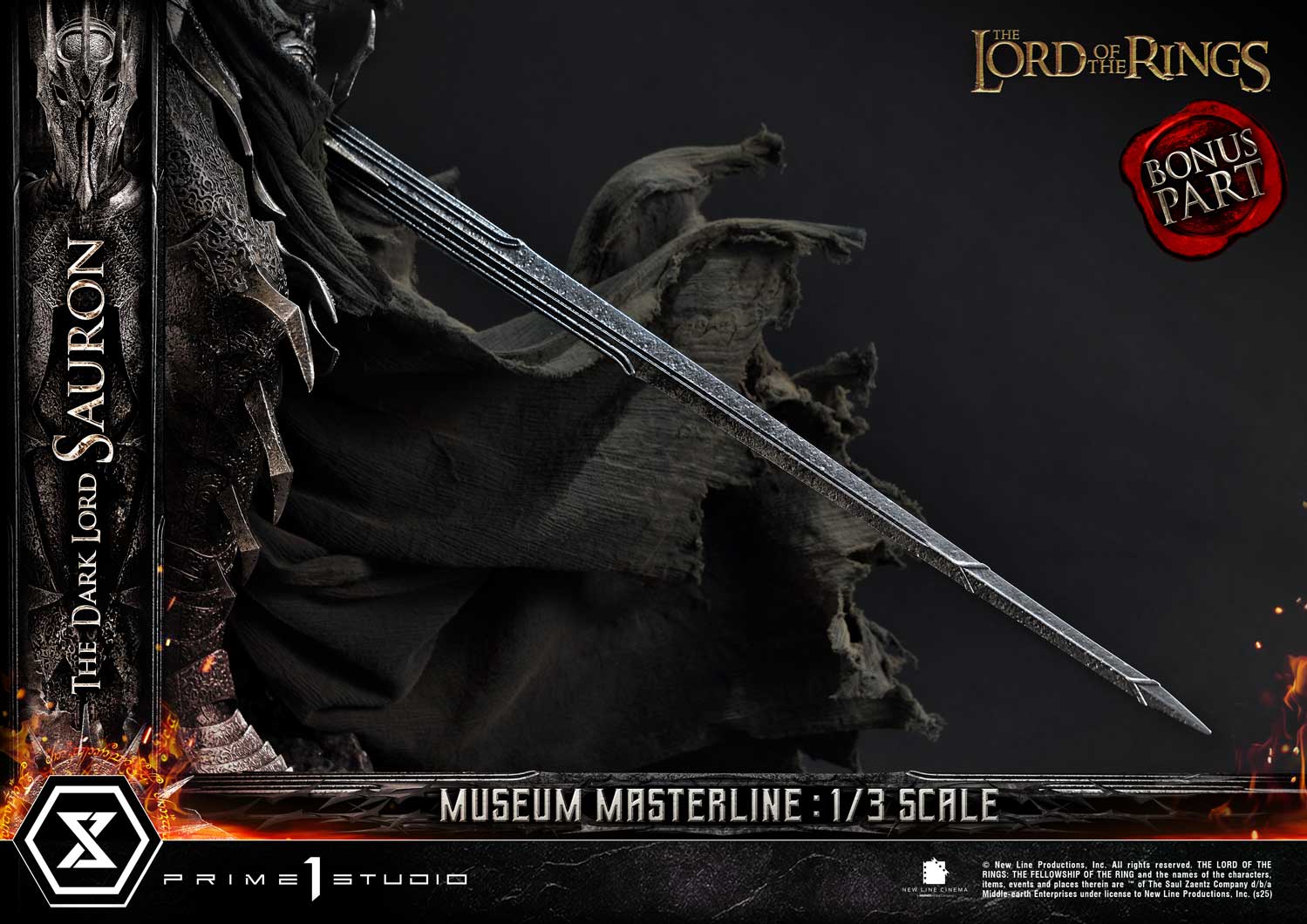 Museum Masterline The Lord of the Rings (Film) The Dark Lord Sauron Bonus Version