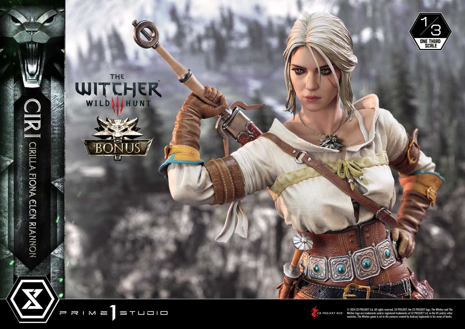 Museum Masterline The Witcher 3: Wild Hunt Ciri Fiona Elen Riannon