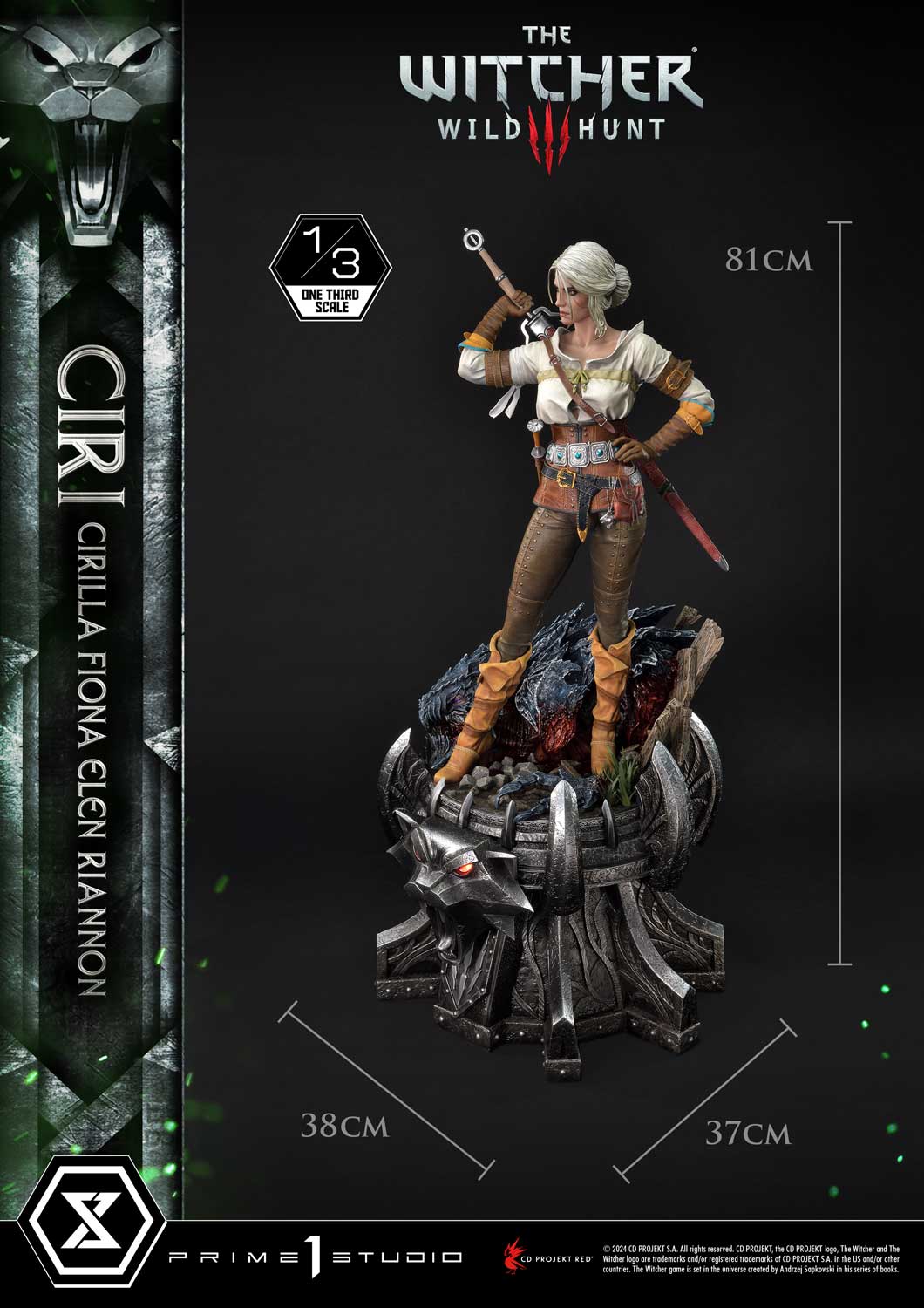 Museum Masterline The Witcher 3: Wild Hunt Ciri Fiona Elen Riannon