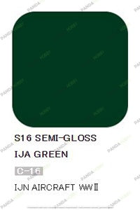Mr Hobby Mr Color Spray - S16 IJA Green (Semi-Gloss/Aircraft) | 4973028835458