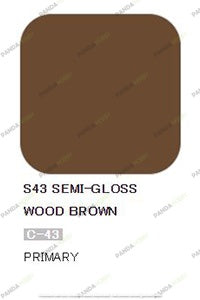 GSI Creos Mr Color Spray - S43 Wood Brown (Semi-Gloss/Primary)