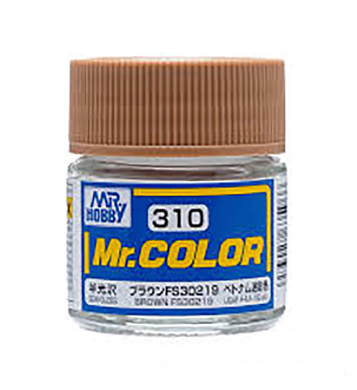 Mr Hobby Mr. Color 310 - Brown FS30219 (Semi-Gloss/Aircraft) | 4973028635966