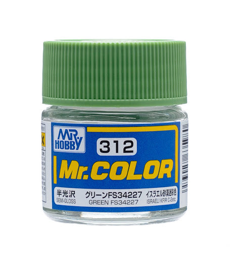 Mr Hobby Mr. Color 312 - Green FS34227 (Semi-Gloss/Aircraft) | 4973028717402