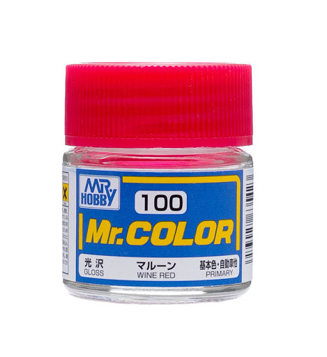 Mr Hobby Mr. Color 100 - Wine Red (Gloss/Primary) | 4973028635423