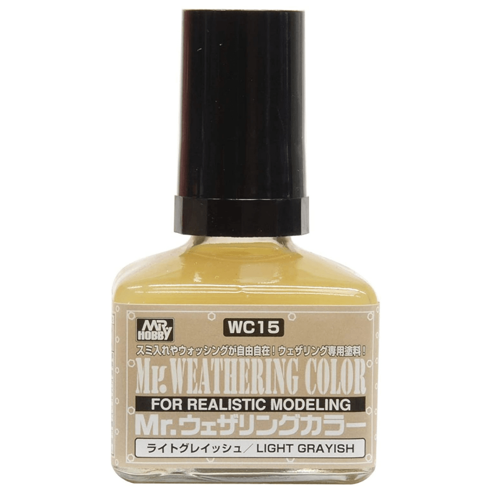 Mr Hobby Mr. Weathering Color - LIGHT GRAYISH (WEATHERING COLOR) | 4973028504774