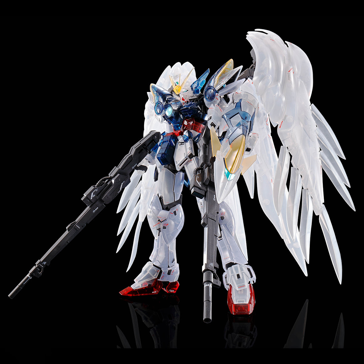 P-Bandai MG 1/100 The Gundam Base Limited Wing Gundam Zero EW Ver.Ka [Clear Color]
