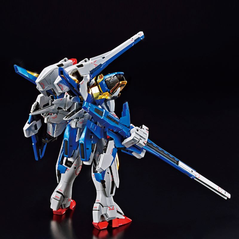 P-Bandai MG 1/100 The Gundam Base Limited Victory Two Assault Buster Gundam Ver.Ka [Titanium Finish]