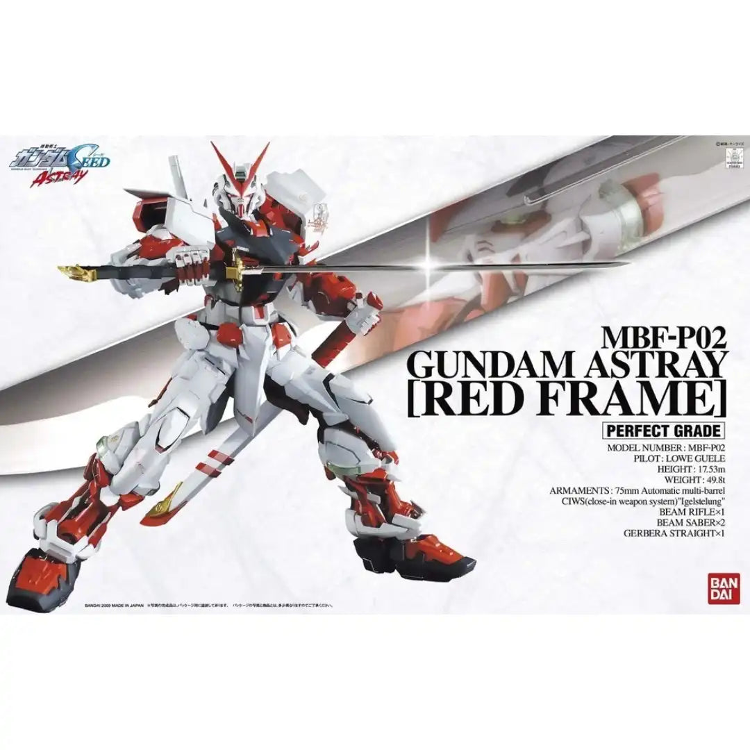 ロボット GUNDAM ASTRAY [RED FRAME] PG PG Astray Red Frame 1/60 — Panda Hobby