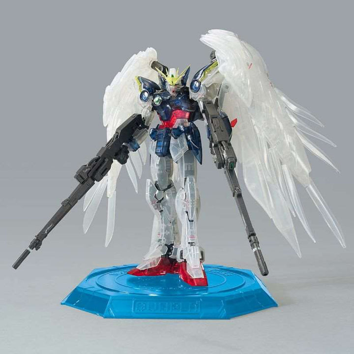 P-Bandai RG 1/144 The Gundam Base Limited Wing Gundam Zero EW [Clear Color]