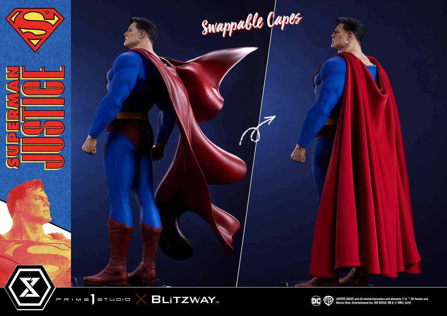Premium Masterline Justice (Comics) Superman