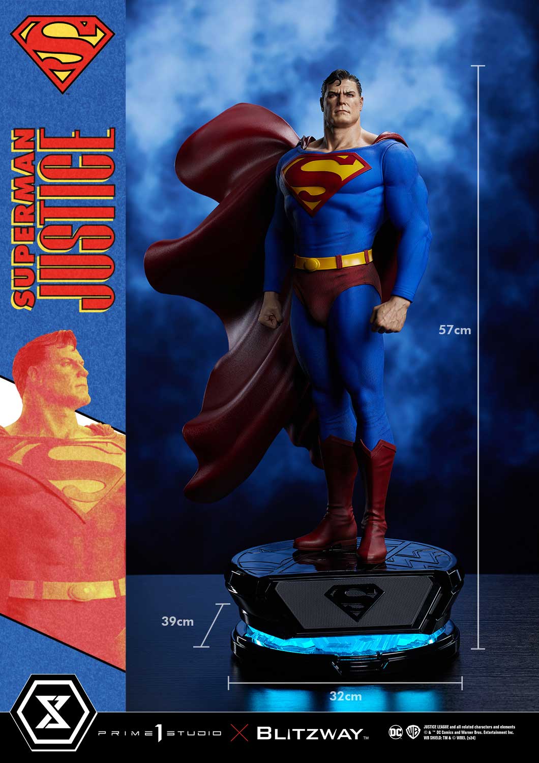 Premium Masterline Justice (Comics) Superman