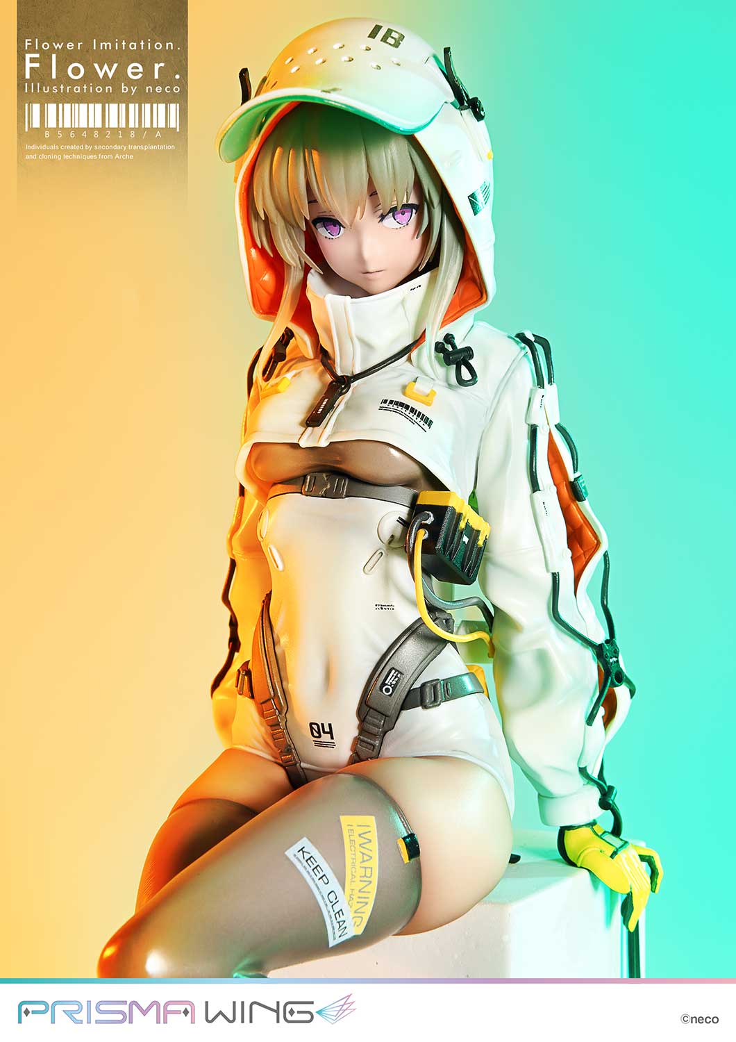 PRISMA WING Flower Imitation. Flower. Illustration by neco 1/7 Scale Pre-Painted Figure