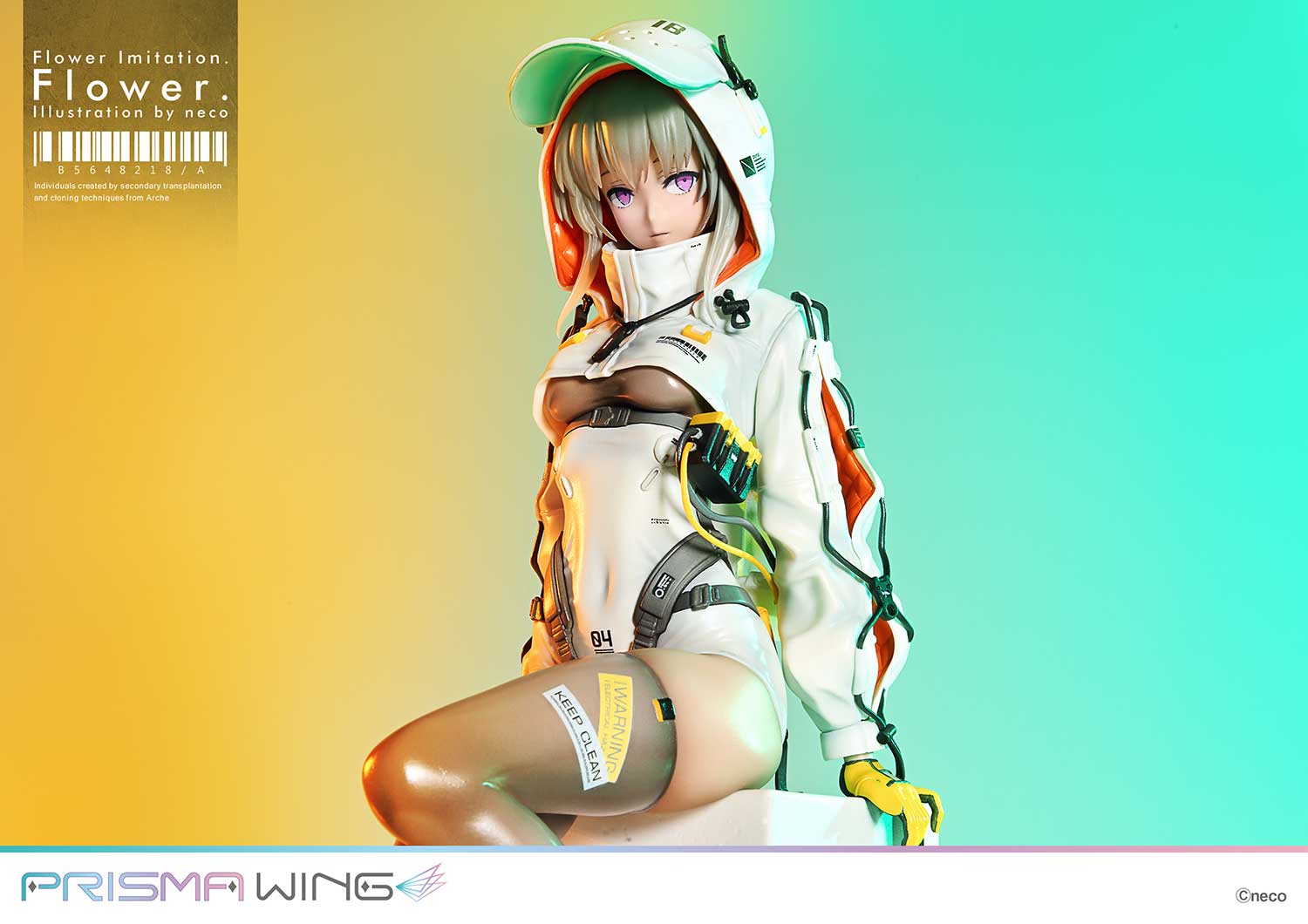 PRISMA WING Flower Imitation. Flower. Illustration by neco 1/7 Scale Pre-Painted Figure