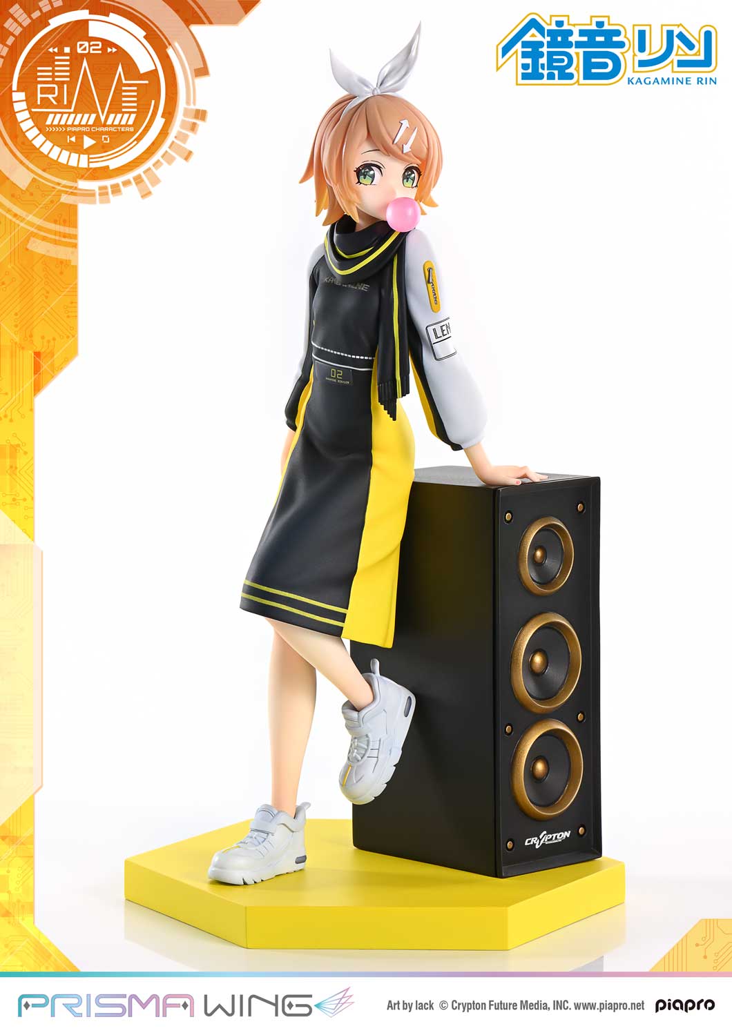PRISMA WING Piapro Characters Kagamine Rin "Art by lack" 1/7 Scale Pre-Painted Figure
