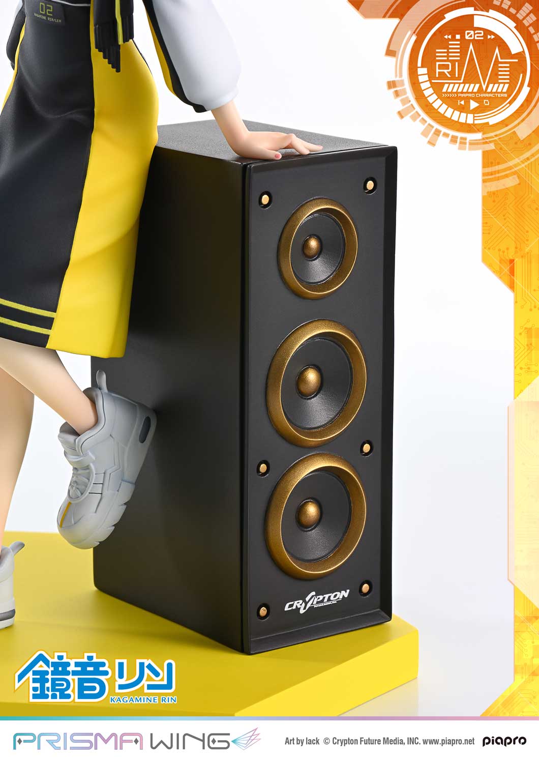 PRISMA WING Piapro Characters Kagamine Rin "Art by lack" 1/7 Scale Pre-Painted Figure