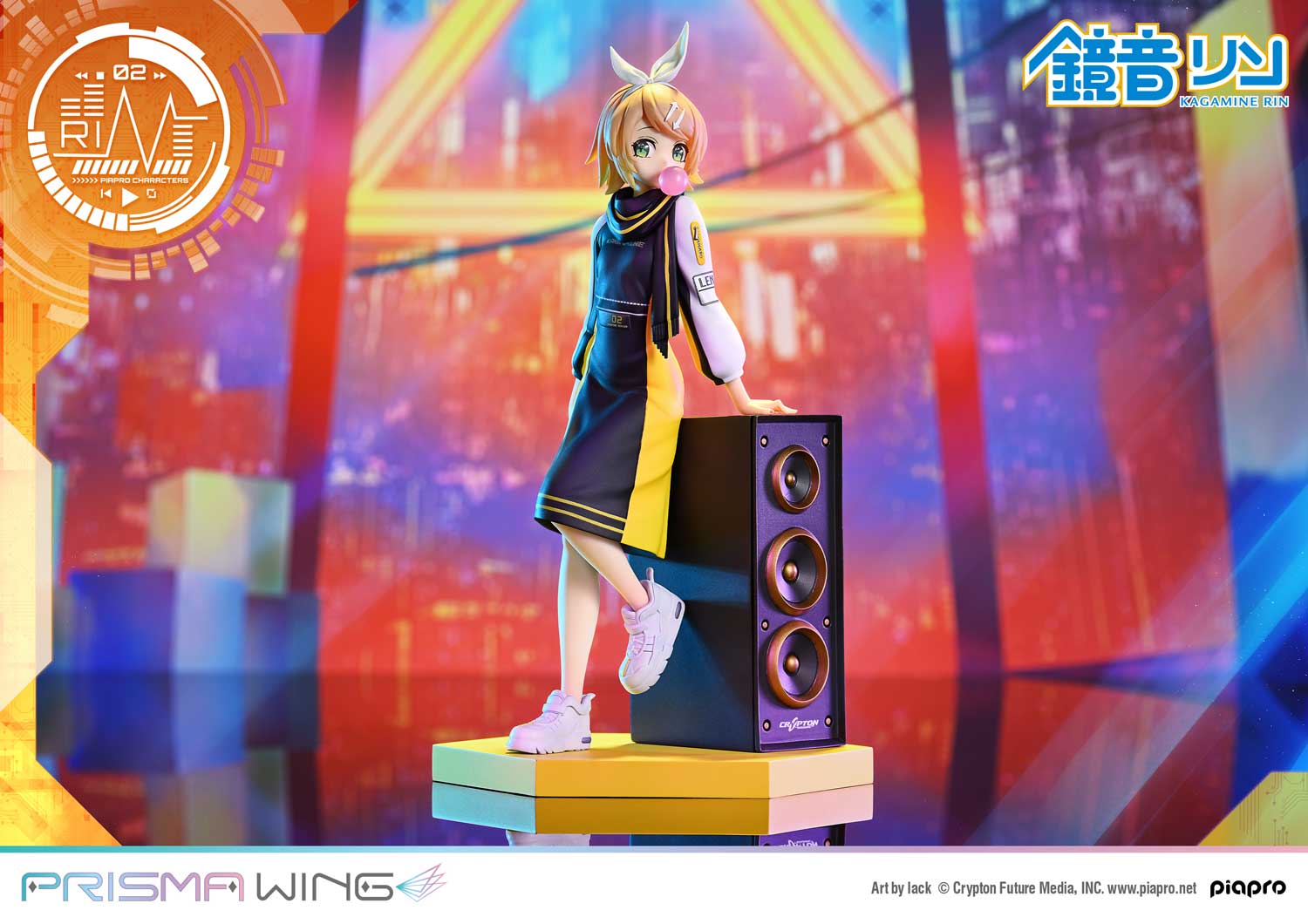 PRISMA WING Piapro Characters Kagamine Rin "Art by lack" 1/7 Scale Pre-Painted Figure