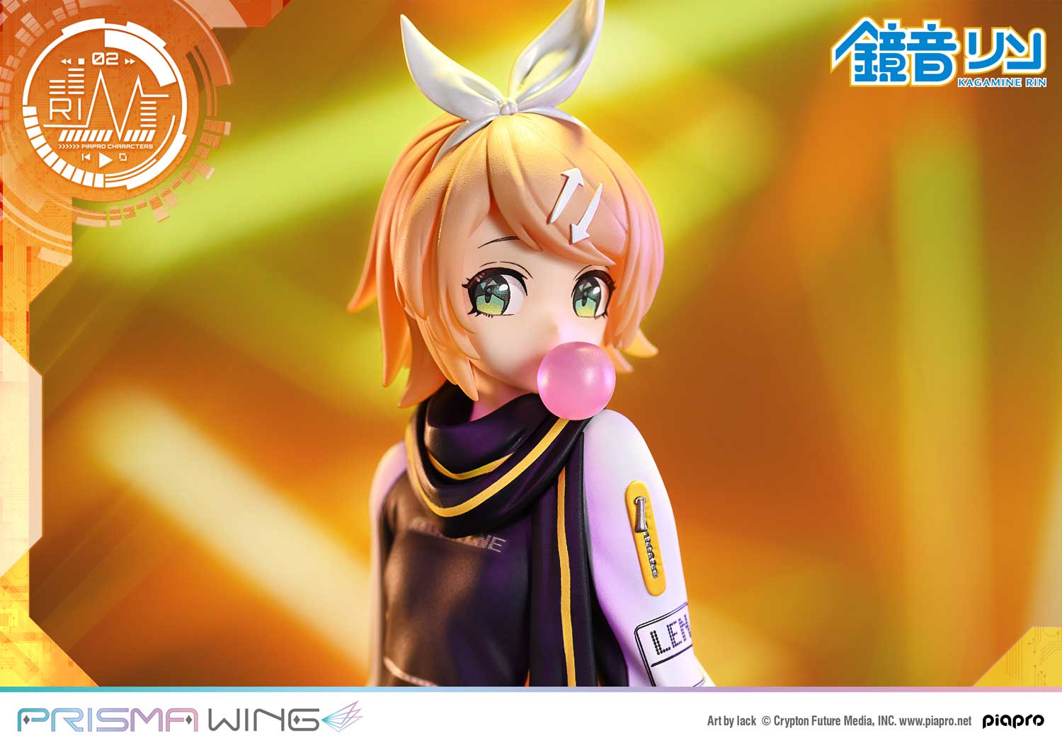 PRISMA WING Piapro Characters Kagamine Rin "Art by lack" 1/7 Scale Pre-Painted Figure