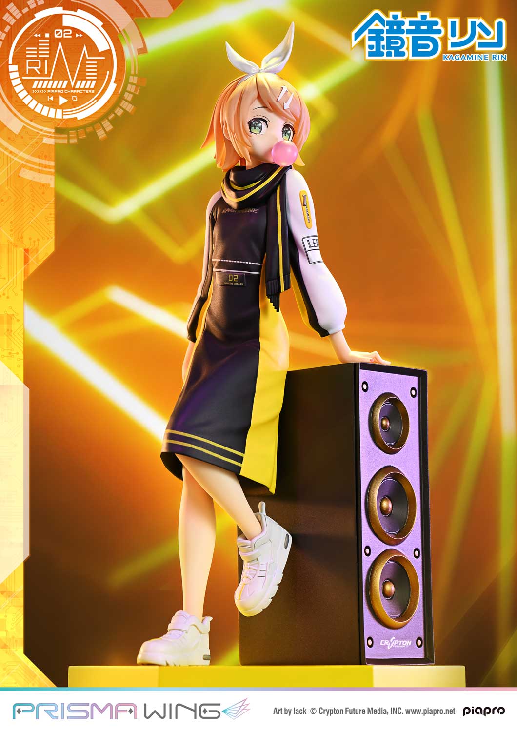 PRISMA WING Piapro Characters Kagamine Rin "Art by lack" 1/7 Scale Pre-Painted Figure