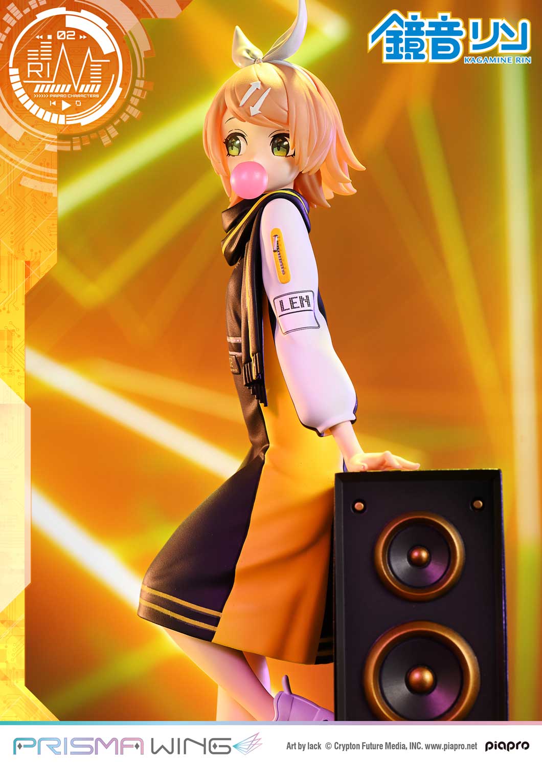 PRISMA WING Piapro Characters Kagamine Rin "Art by lack" 1/7 Scale Pre-Painted Figure