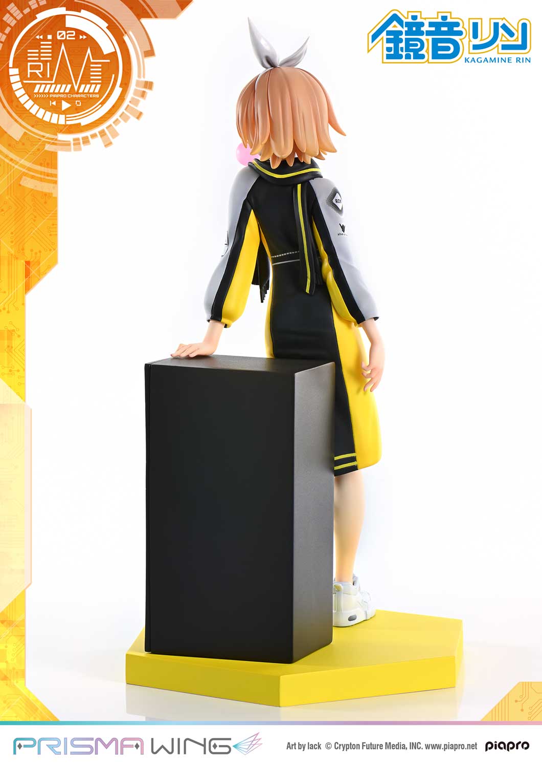 PRISMA WING Piapro Characters Kagamine Rin "Art by lack" 1/7 Scale Pre-Painted Figure