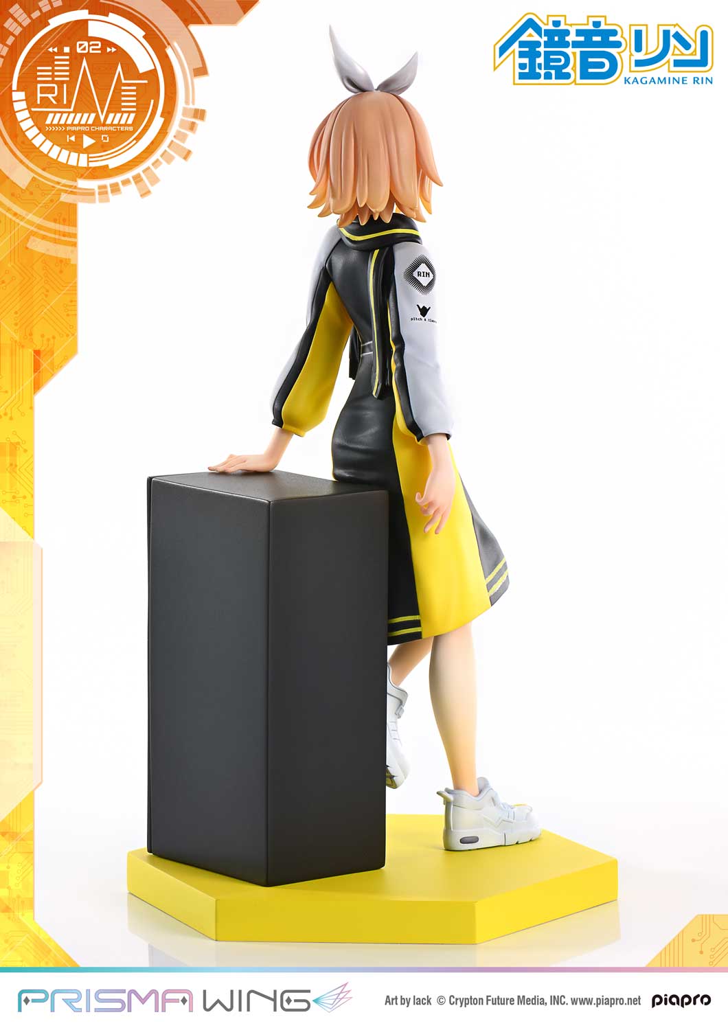 PRISMA WING Piapro Characters Kagamine Rin "Art by lack" 1/7 Scale Pre-Painted Figure