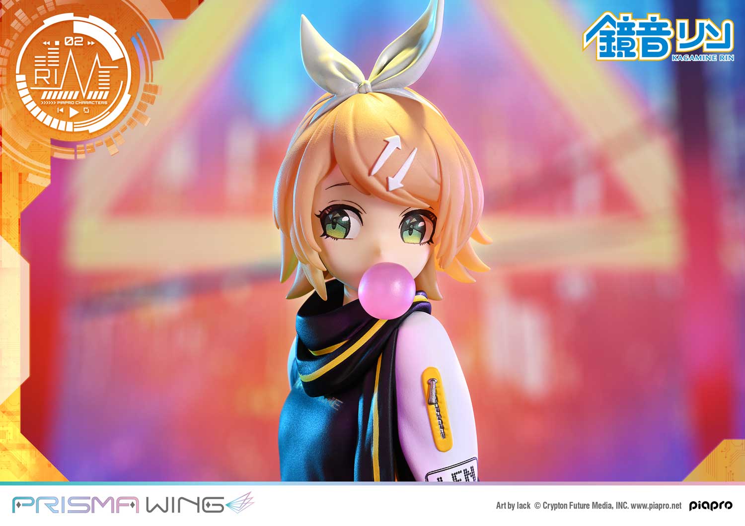 PRISMA WING Piapro Characters Kagamine Rin "Art by lack" 1/7 Scale Pre-Painted Figure